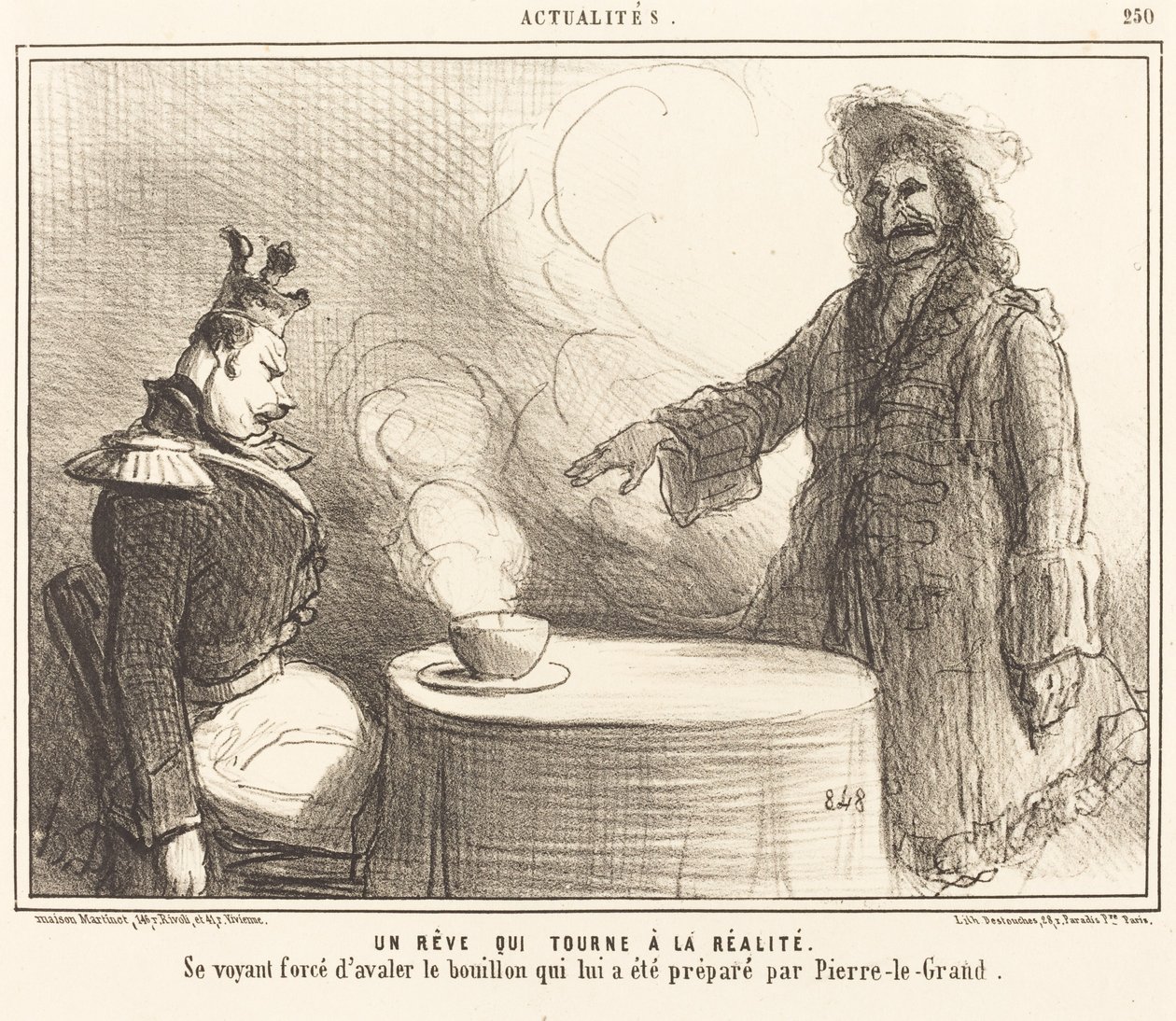 Un rêve qui devient réalité - Honoré Daumier