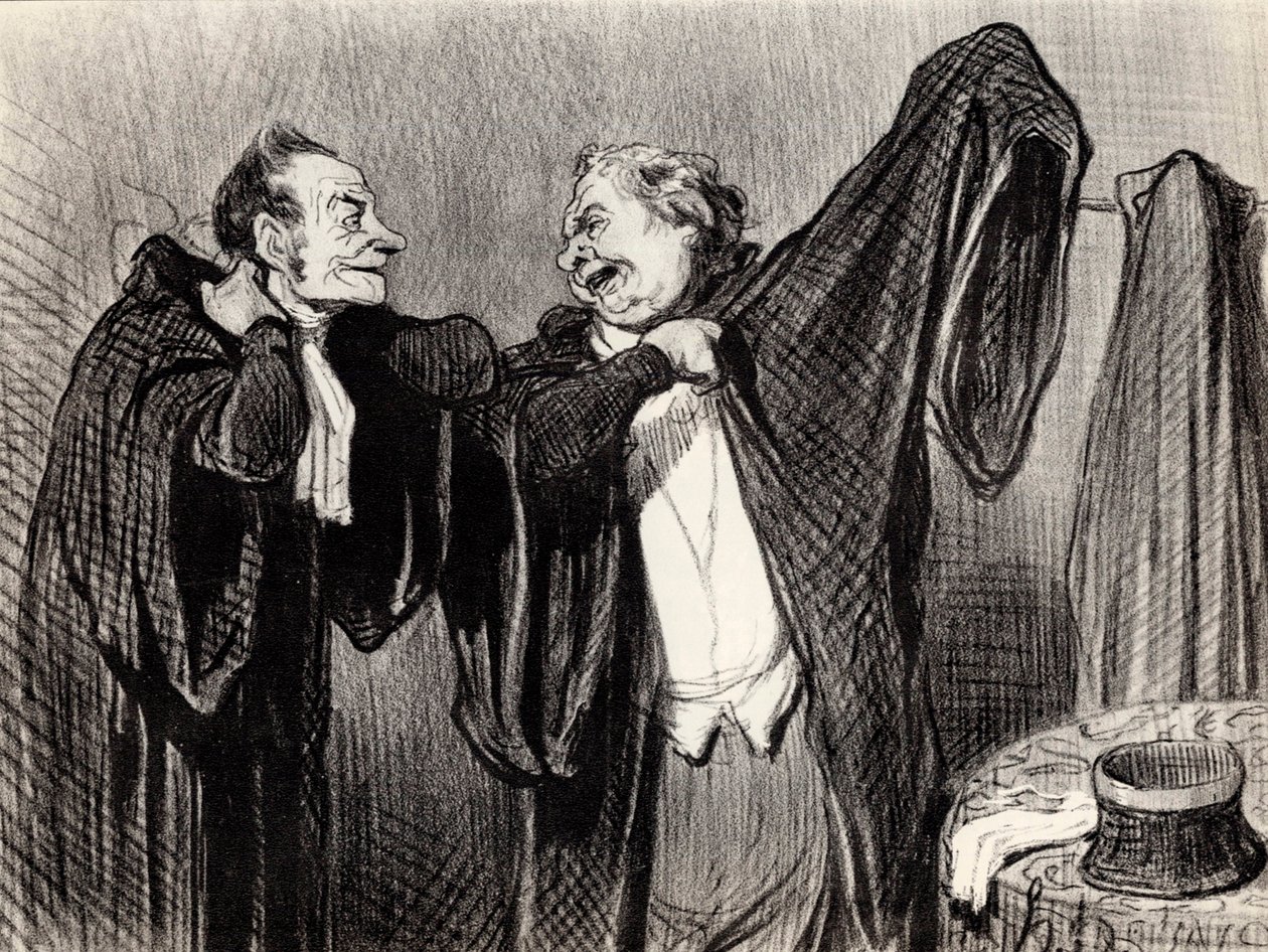 Entre collègues, 1845-1848 - Honoré Daumier