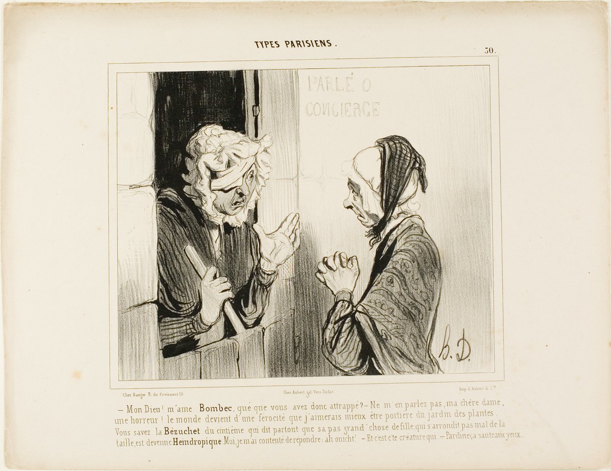 "- Mon Dieu ! Madame Bombec, que vous est-il arrivé  - N