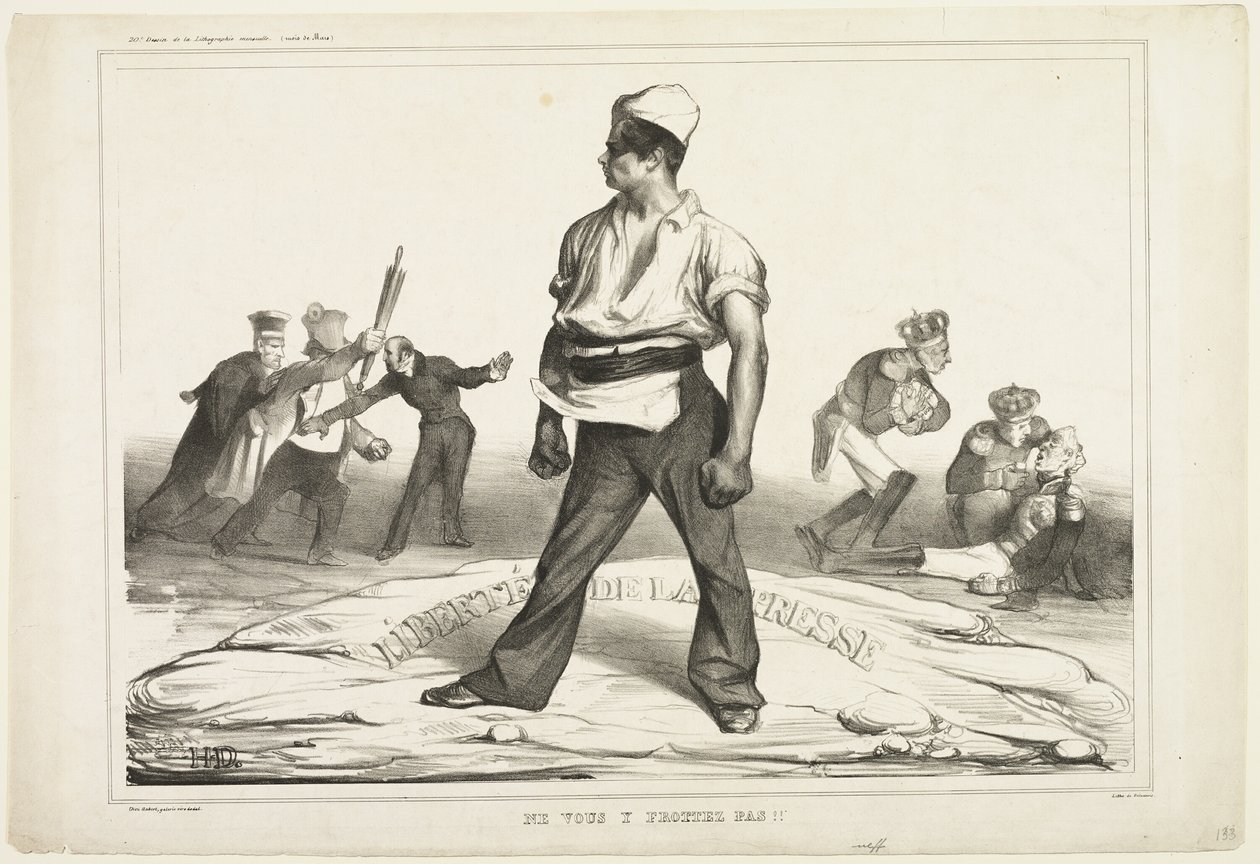 Ne vous en mêlez pas, planche 20 - Honoré Victorin Daumier