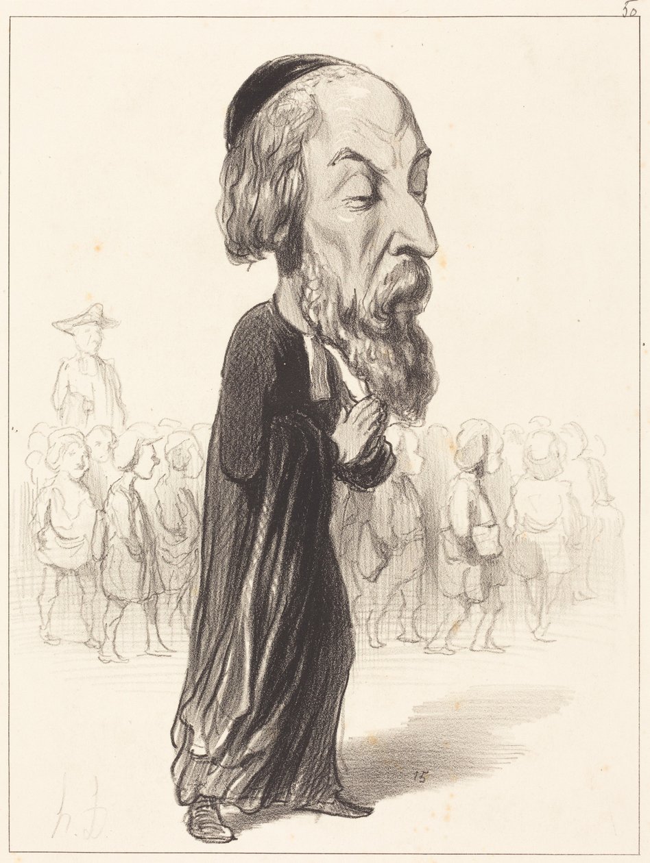 A. Fréd. Pierre comte de Falloux - Honoré Daumier