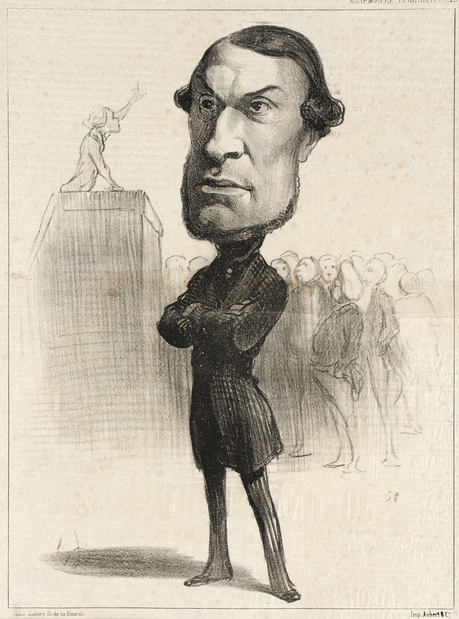Achille Fould - Honoré Daumier