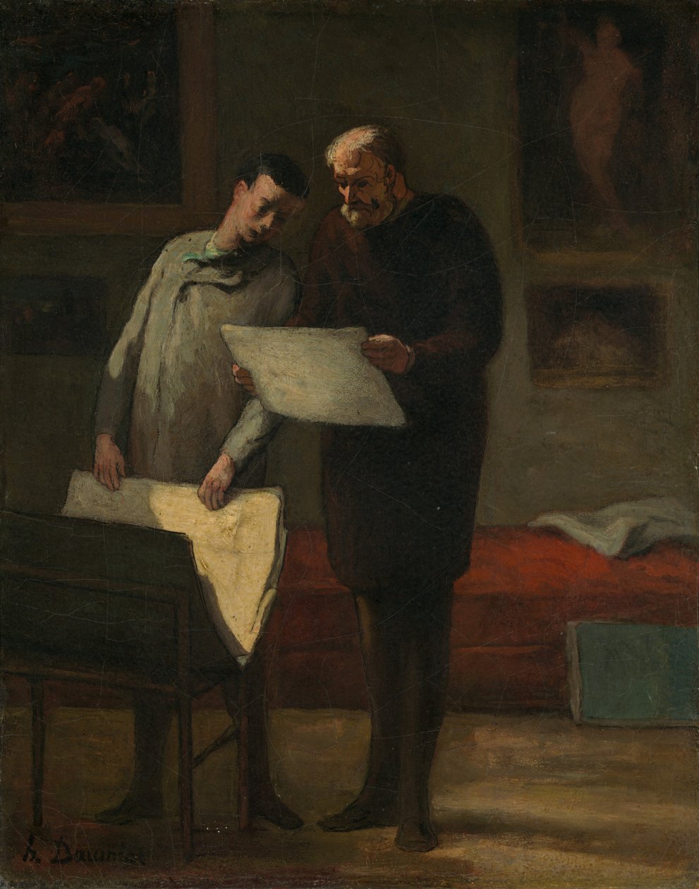Conseil à un jeune artiste - Honoré Daumier