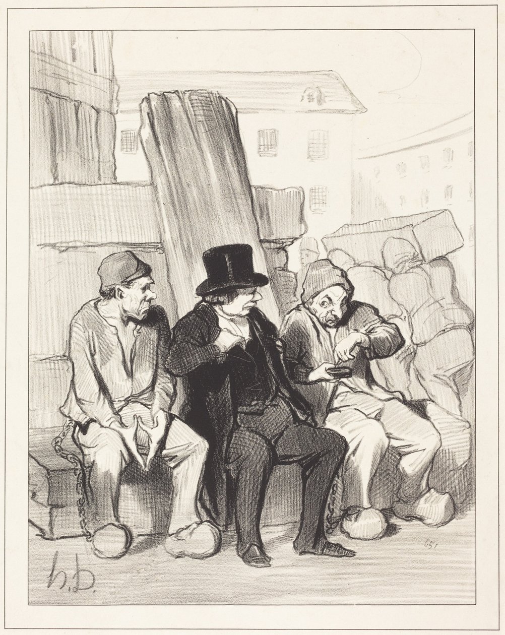 Ainsi donc, mon ami, a vingt-deux ans... - Honoré Daumier