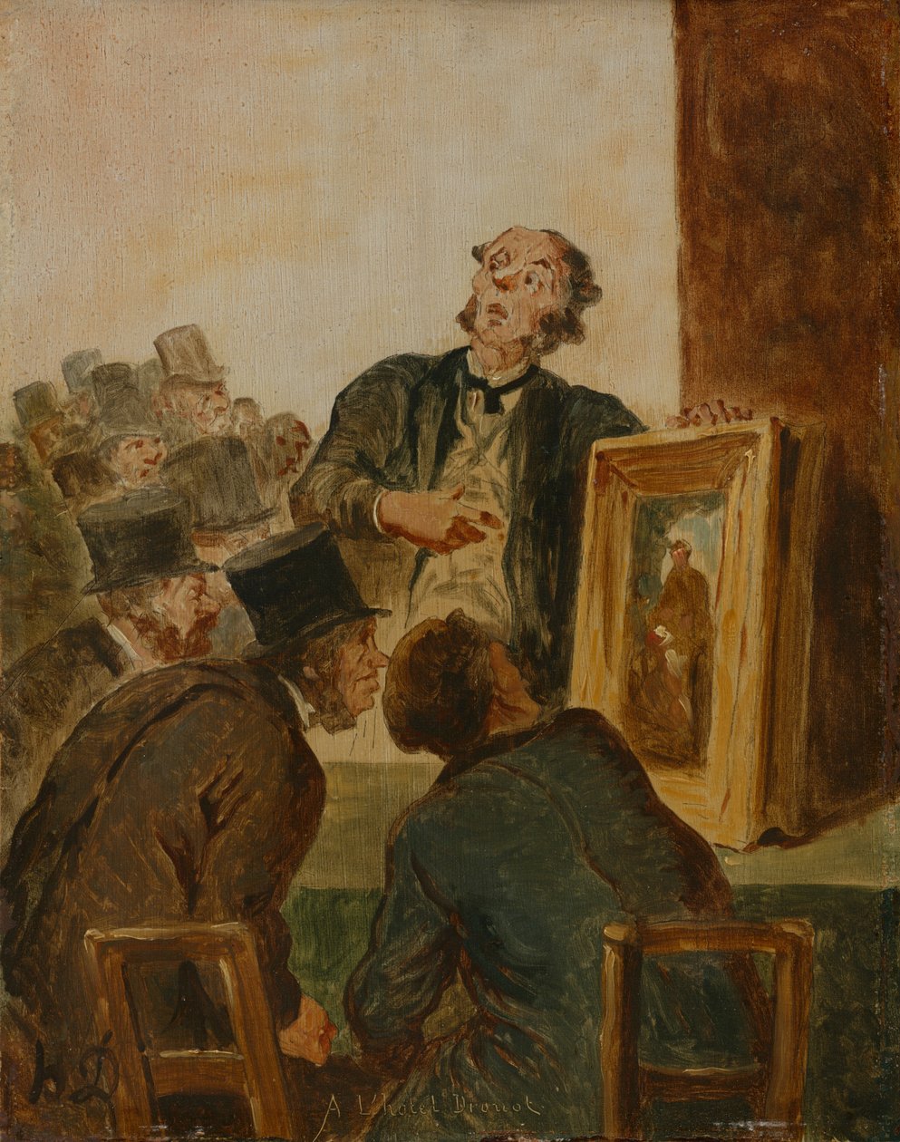 À la Galerie Drouot - Honoré Daumier