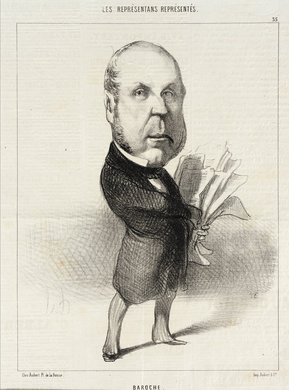 Baroche - Honoré Daumier