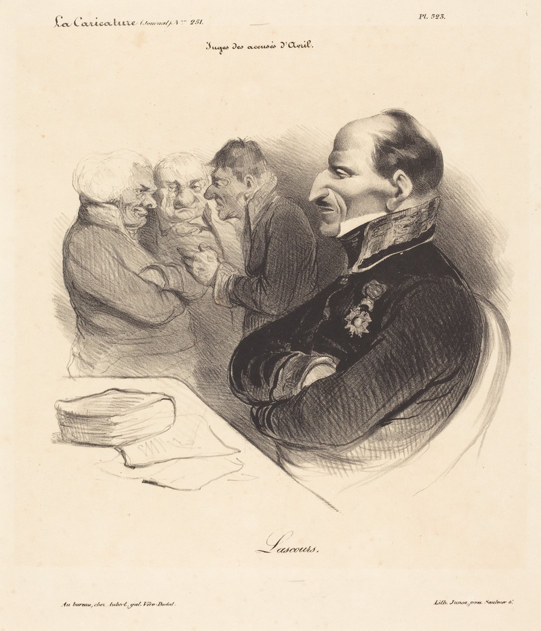 Baron de Lascours - Honoré Daumier