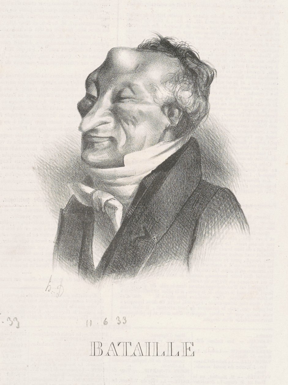Bataille (Alex. Simon Pataille) - Honoré Daumier