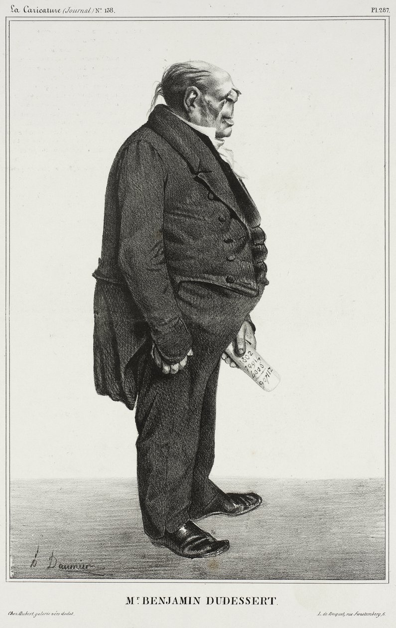Benjamin Dudessert - Honoré Daumier