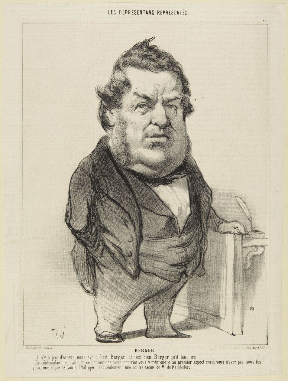 « Berger » - Honoré Daumier