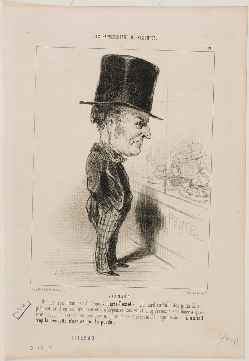 Besnard - Honoré Daumier