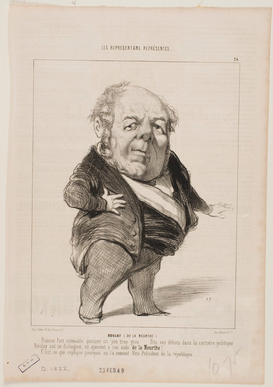 Boulay (de la Meurthe) - Honoré Daumier