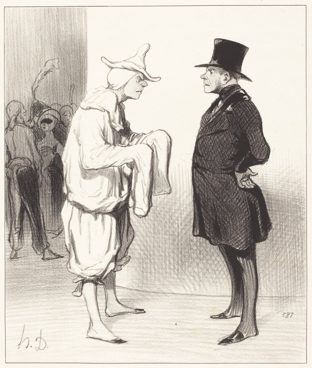 Carotte du voltigeur - Honoré Daumier