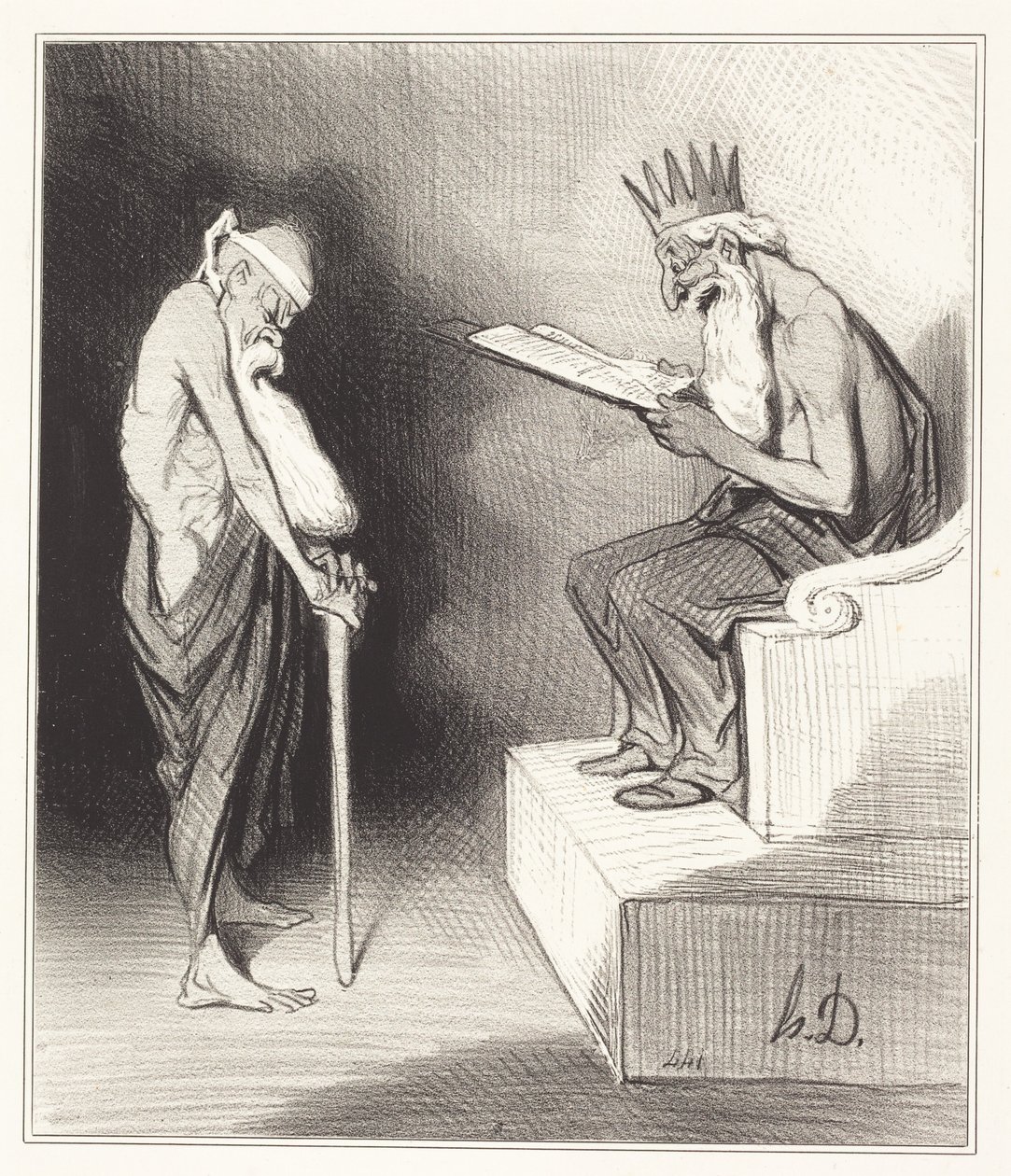 Clémence de Minos - Honoré Daumier