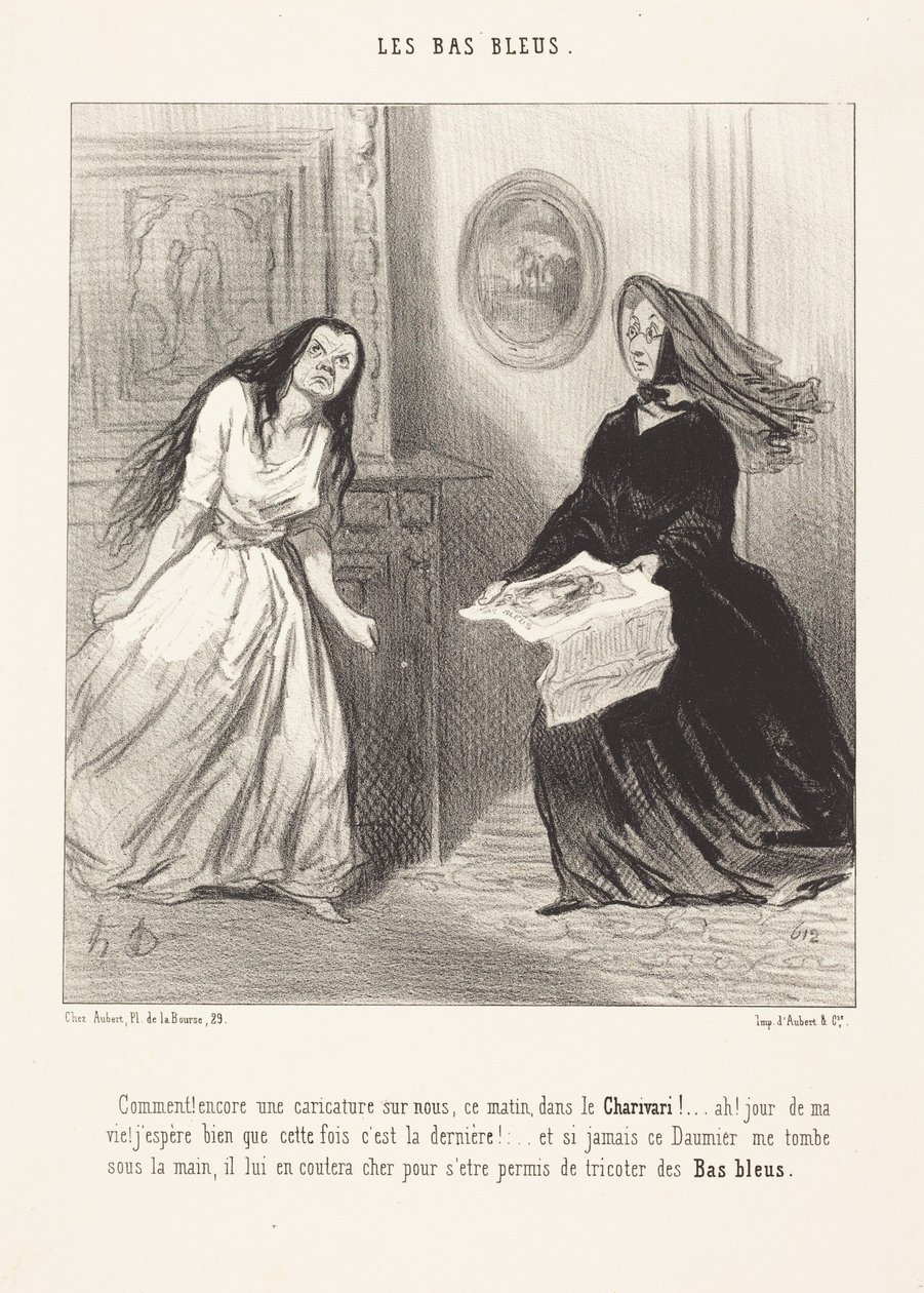 Comment! encore une caricature sur nous... - Honoré Daumier