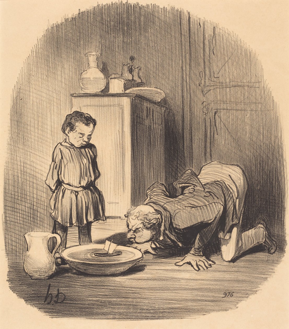 Comment on donne... le goût de la navigation - Honoré Daumier