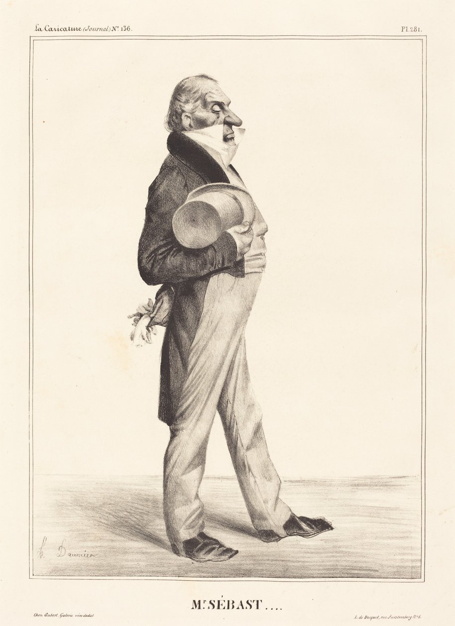 Comte Horace Sébastiani - Honoré Daumier