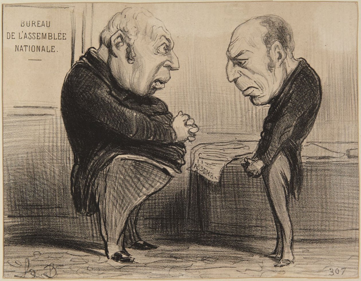 «Confusion de la fusion!» - Honoré Daumier