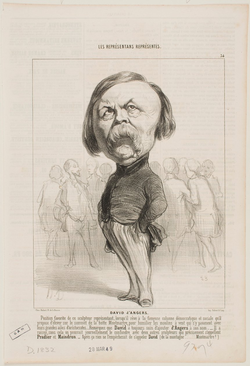 David D’Angers - Honoré Daumier
