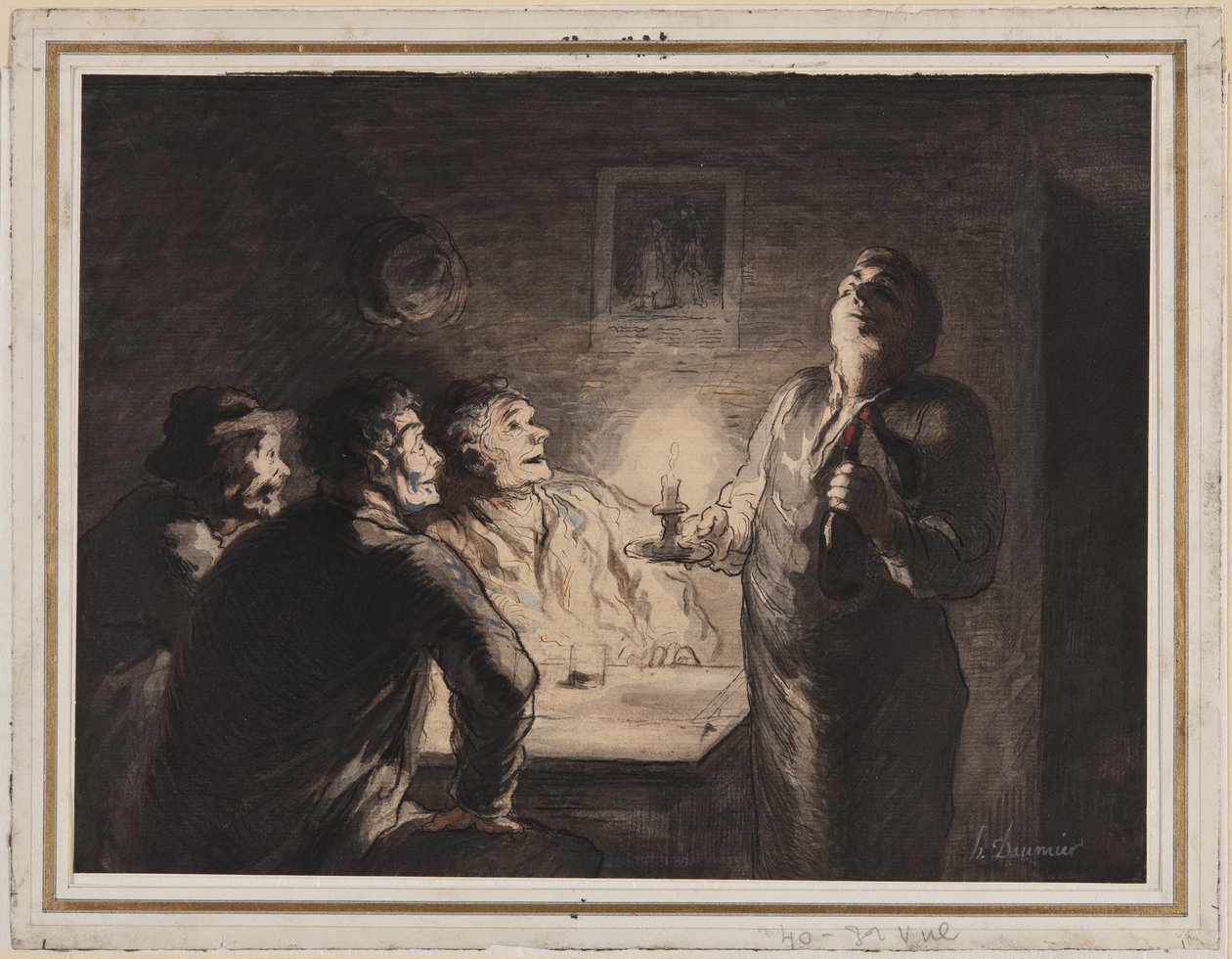 Le bon millésime - Honoré Daumier