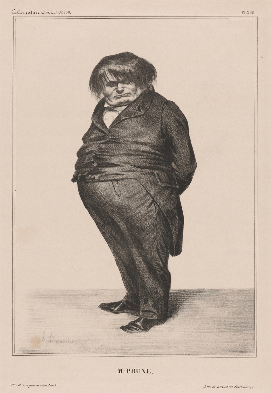 Docteur Prunelle - Honoré Daumier