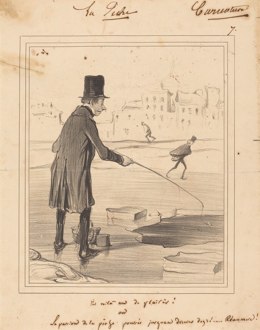 En voilà un de plaisir ! - Honoré Daumier