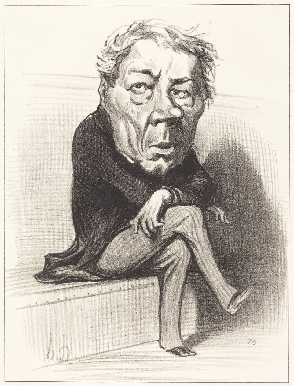 J. Marie Joseph Deville - Honoré Daumier