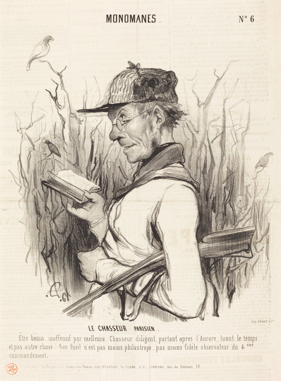 Le Chasseur Parisien - Honoré Daumier