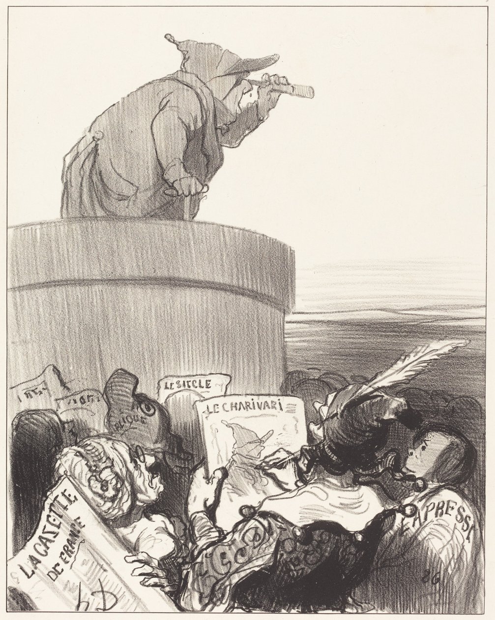 Le Constitutionnel contemplant l