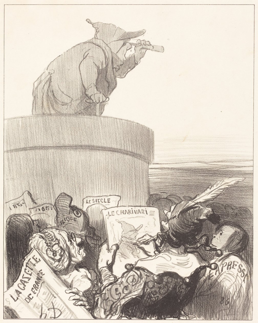 Le Constitutionnel contemplant l