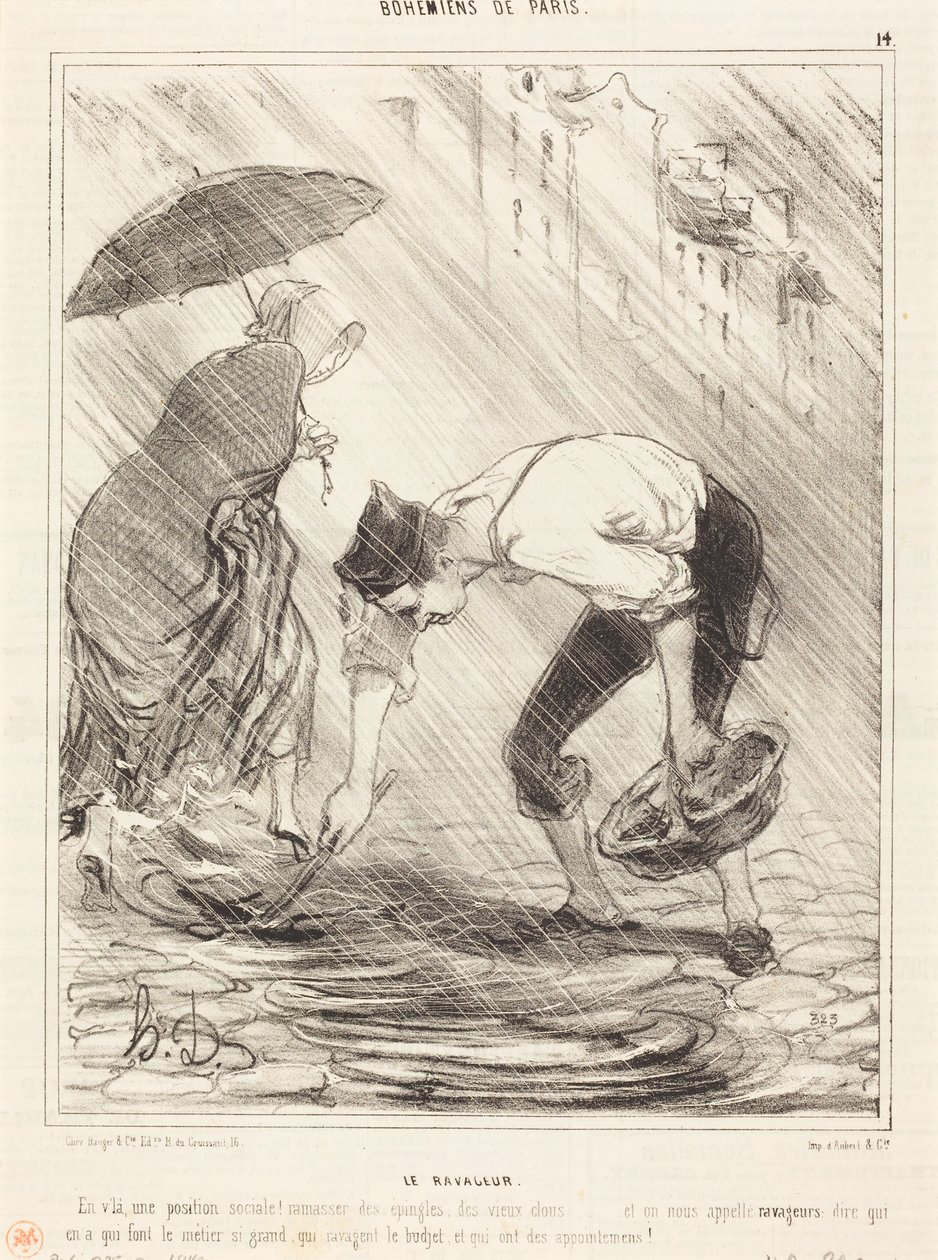Le Ravageur - Honoré Daumier