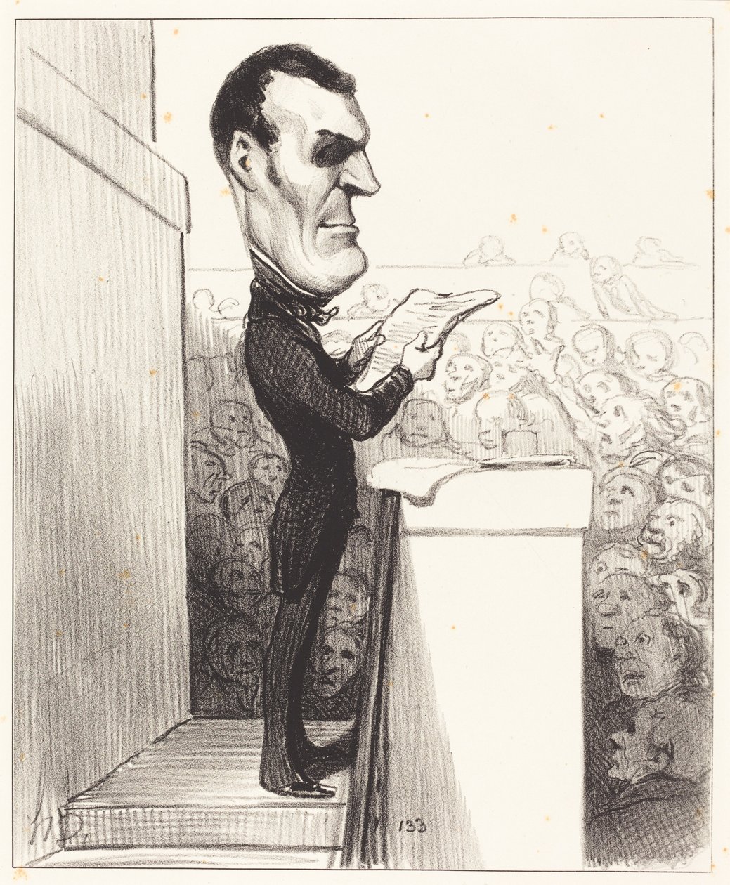 M.L.P.F. Esquirou de Parieu - Honoré Daumier