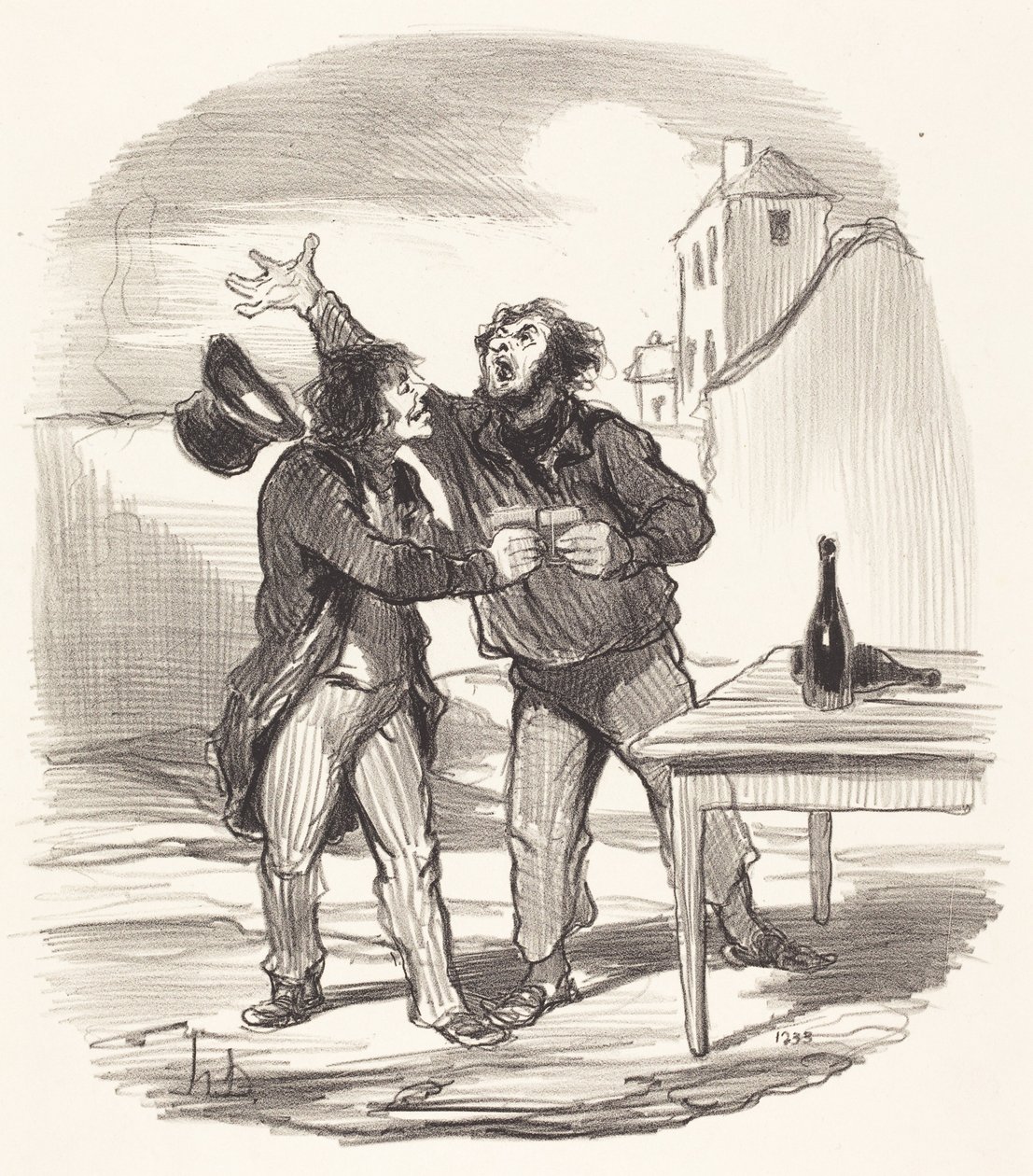 Membre... du dix Décembre prenant le la... - Honoré Daumier