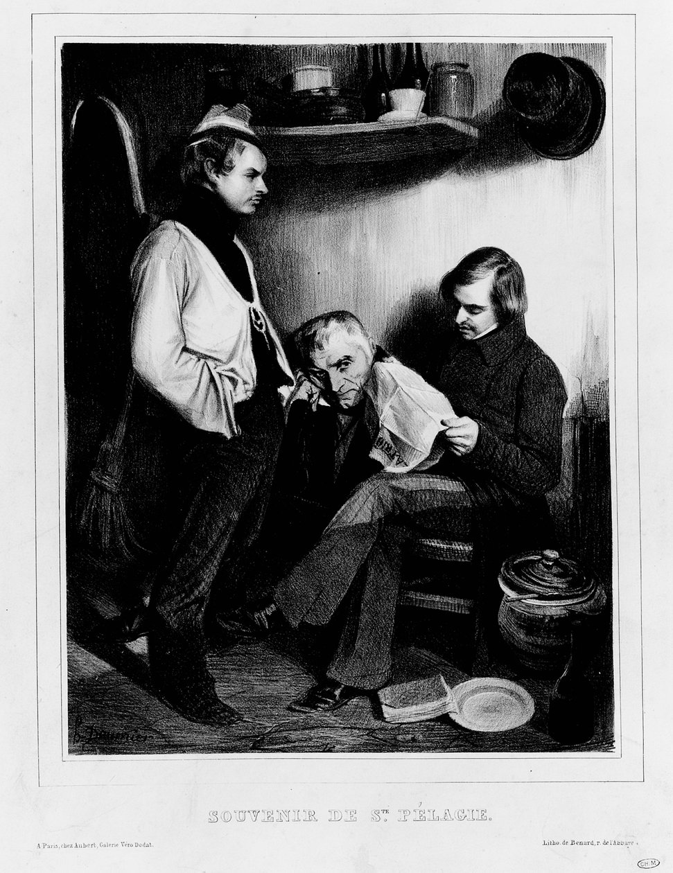 Souvenirs de Sainte-Pélagie - Honoré Daumier