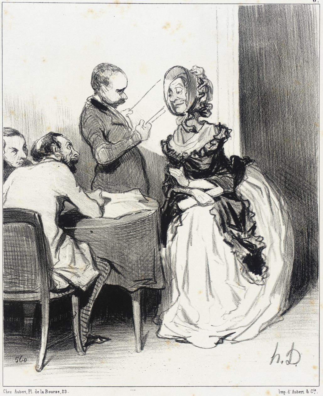 Messieurs, je viens offrir à votre journal... - Honoré Daumier
