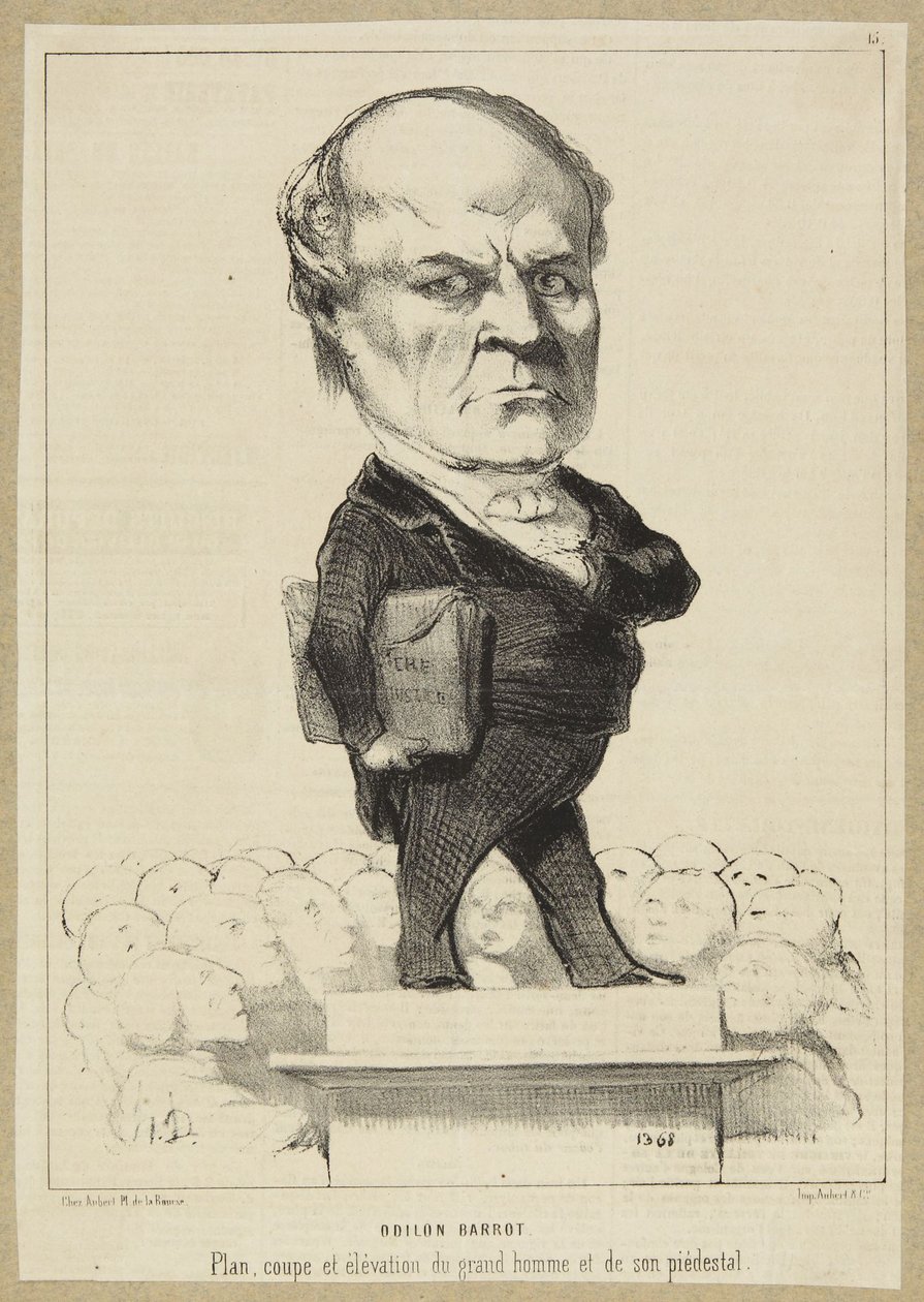« Odilon Barrot » - Honoré Daumier