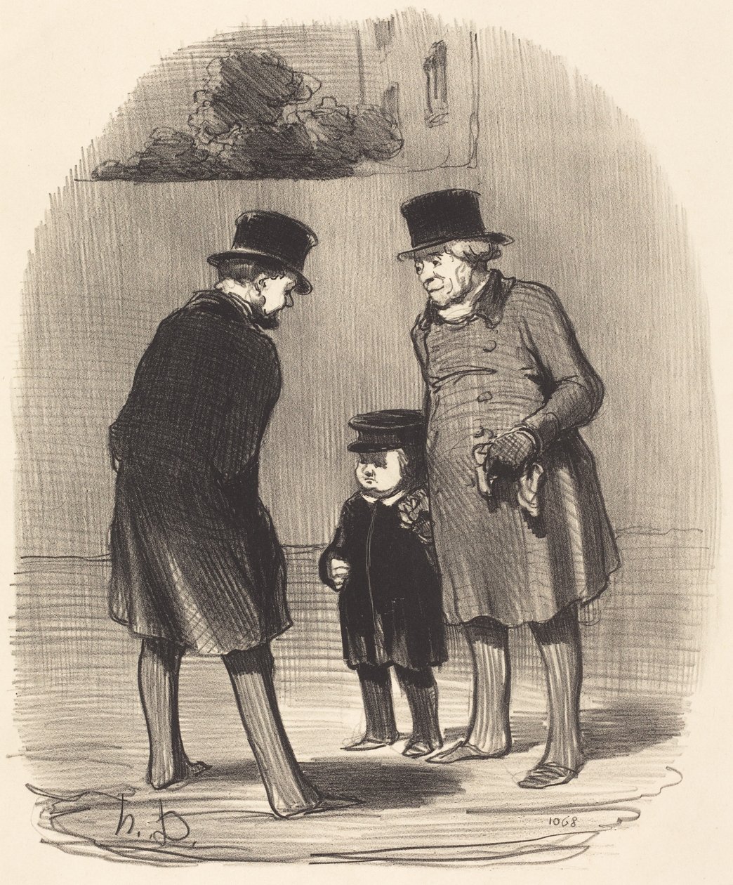 Oui, monsieur Chapuzot... - Honoré Daumier