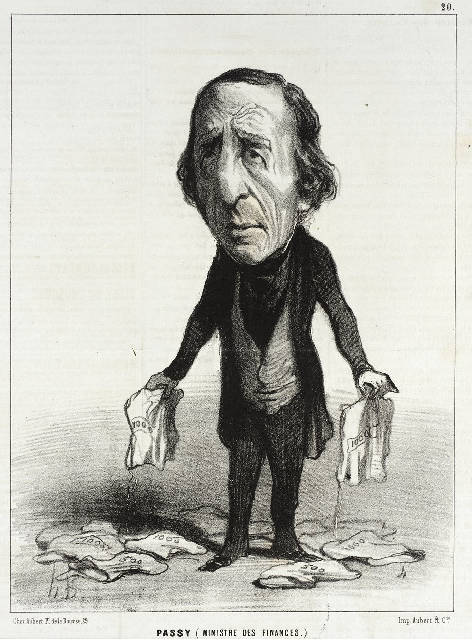 Passy (Ministre des Finances) - Honoré Daumier