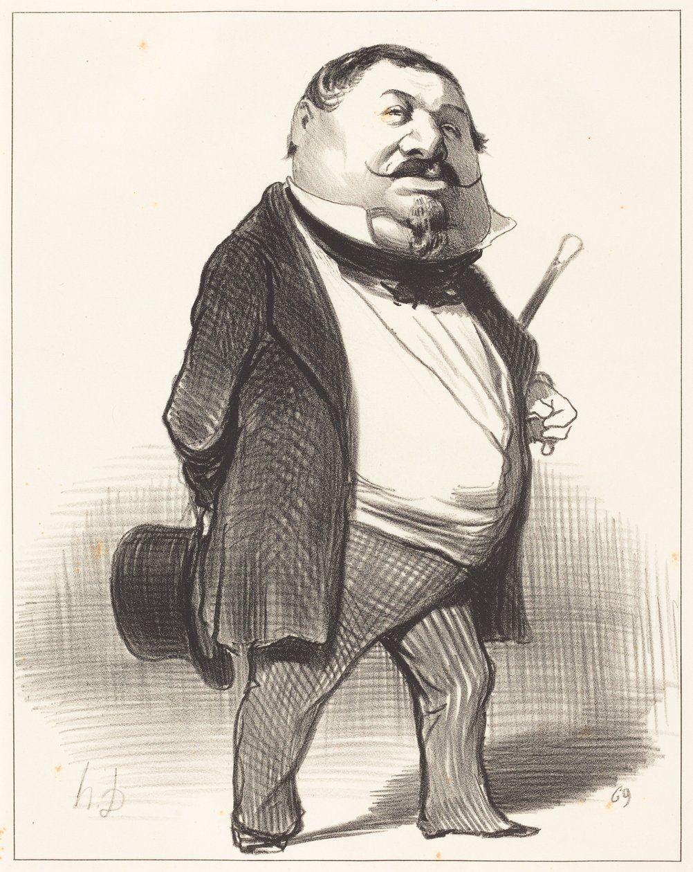 Prince Lucien Murat - Honoré Daumier
