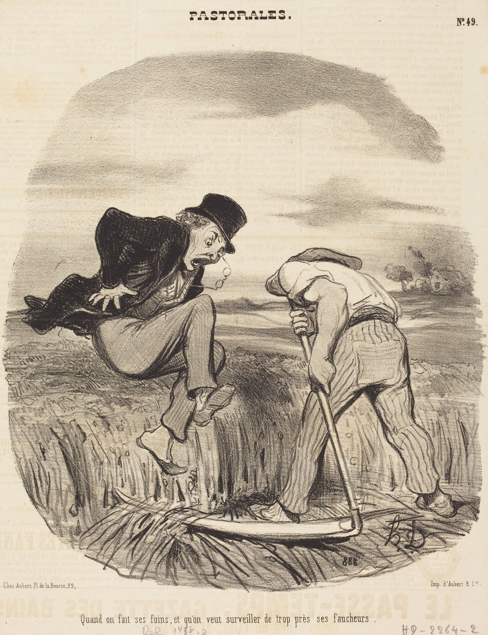 Quand on fait ses foins... - Honoré Daumier