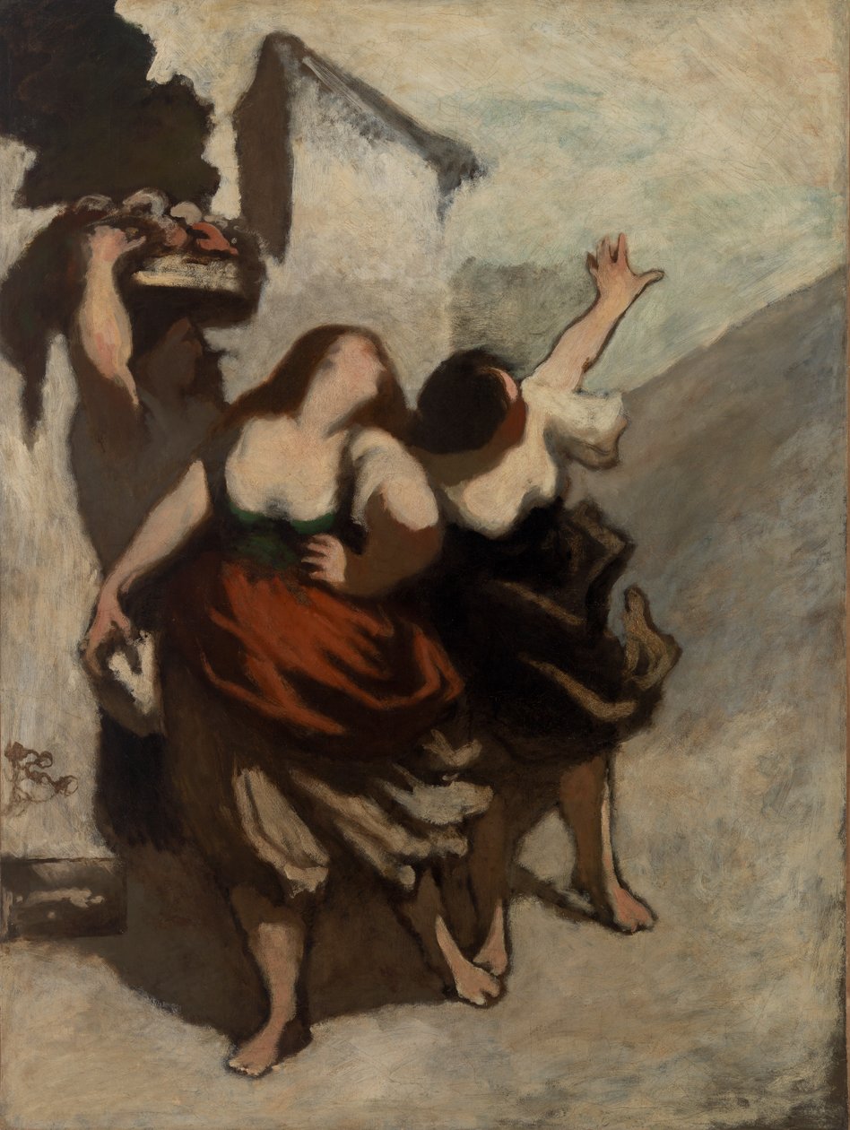 Les Ribaudes - Honoré Daumier