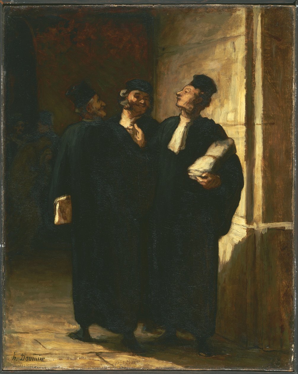 Trois Avocats - Honoré Daumier