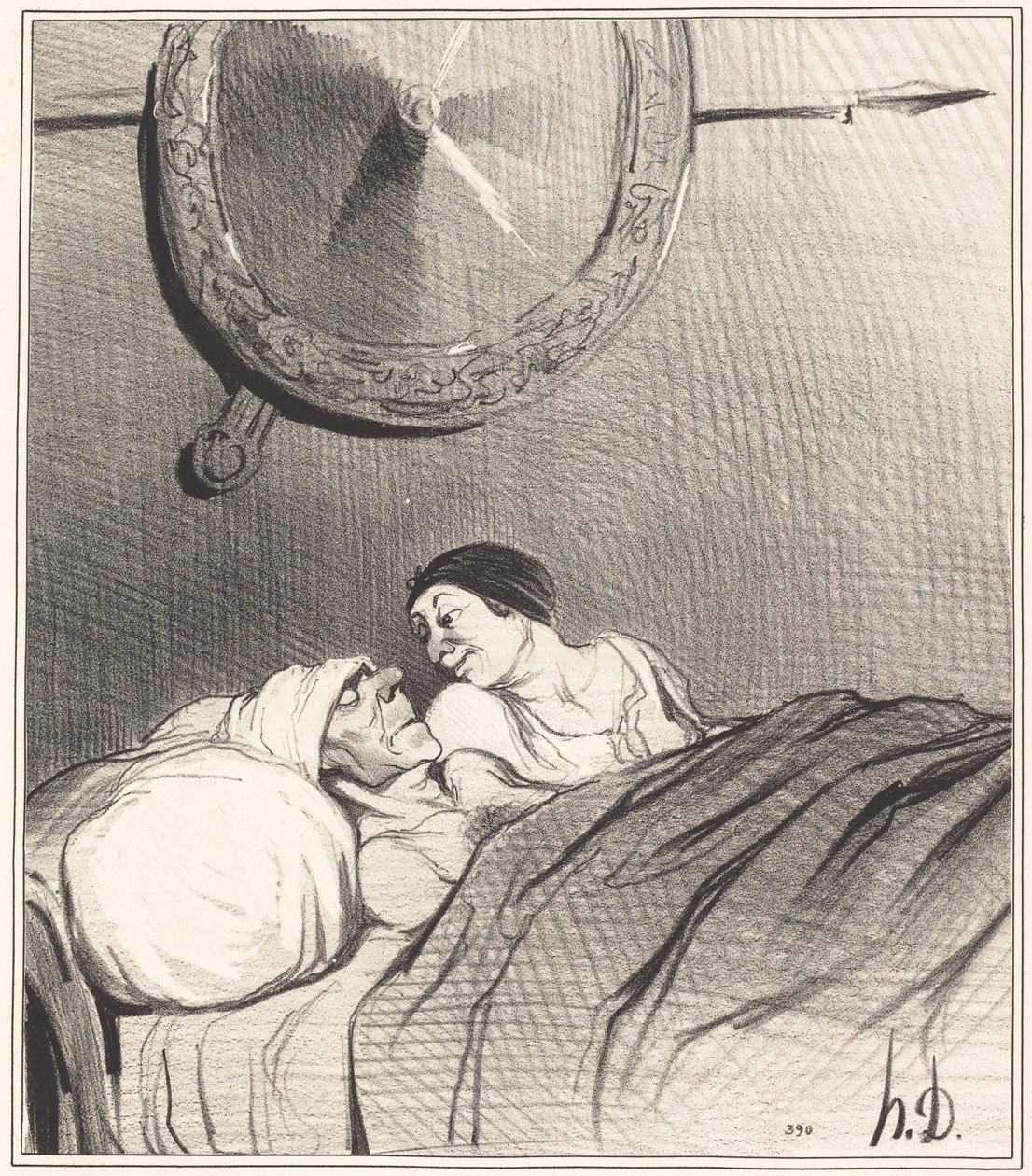 Ulysse et Pénélope - Honoré Daumier