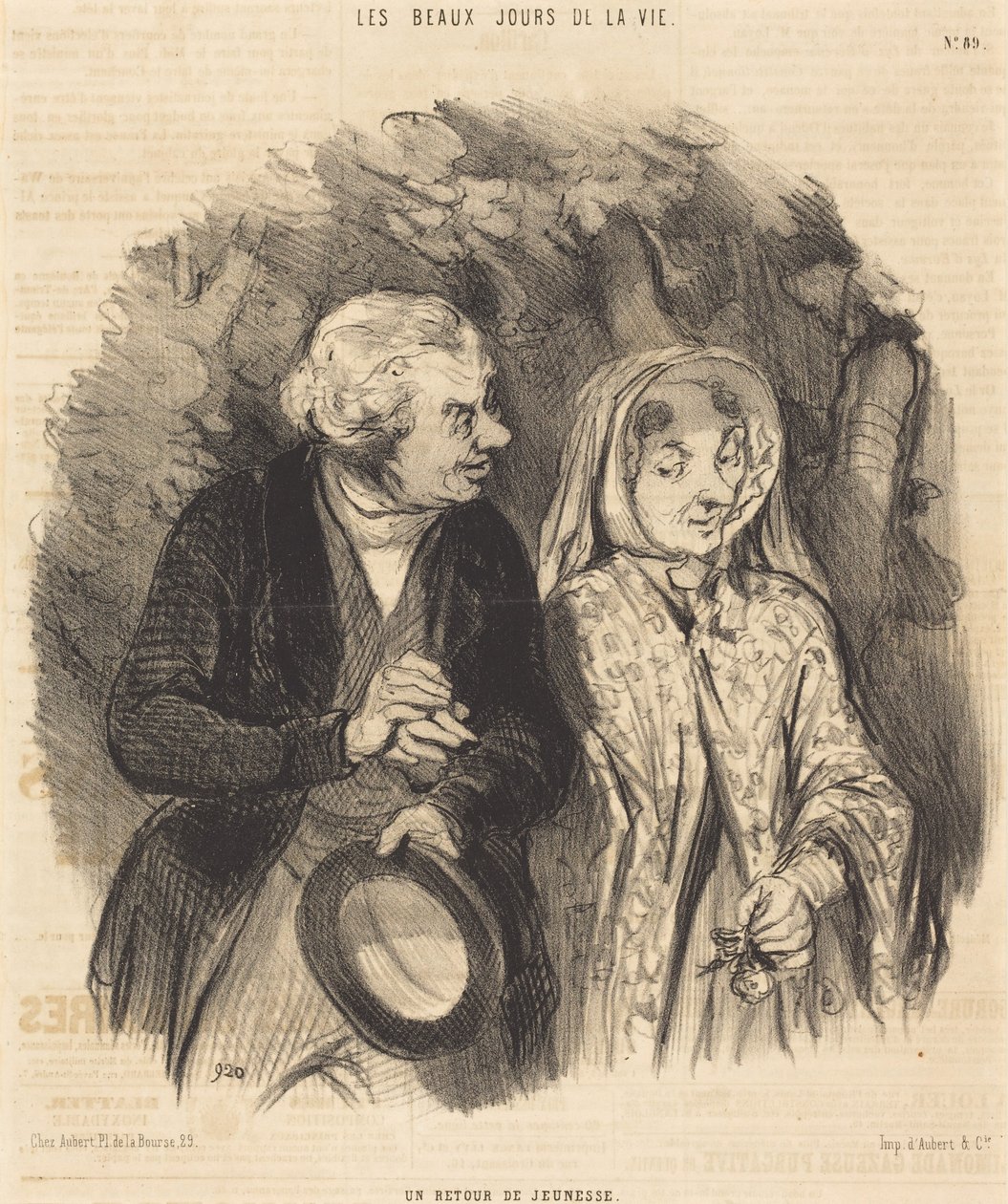 Un Retour de jeunesse - Honoré Daumier