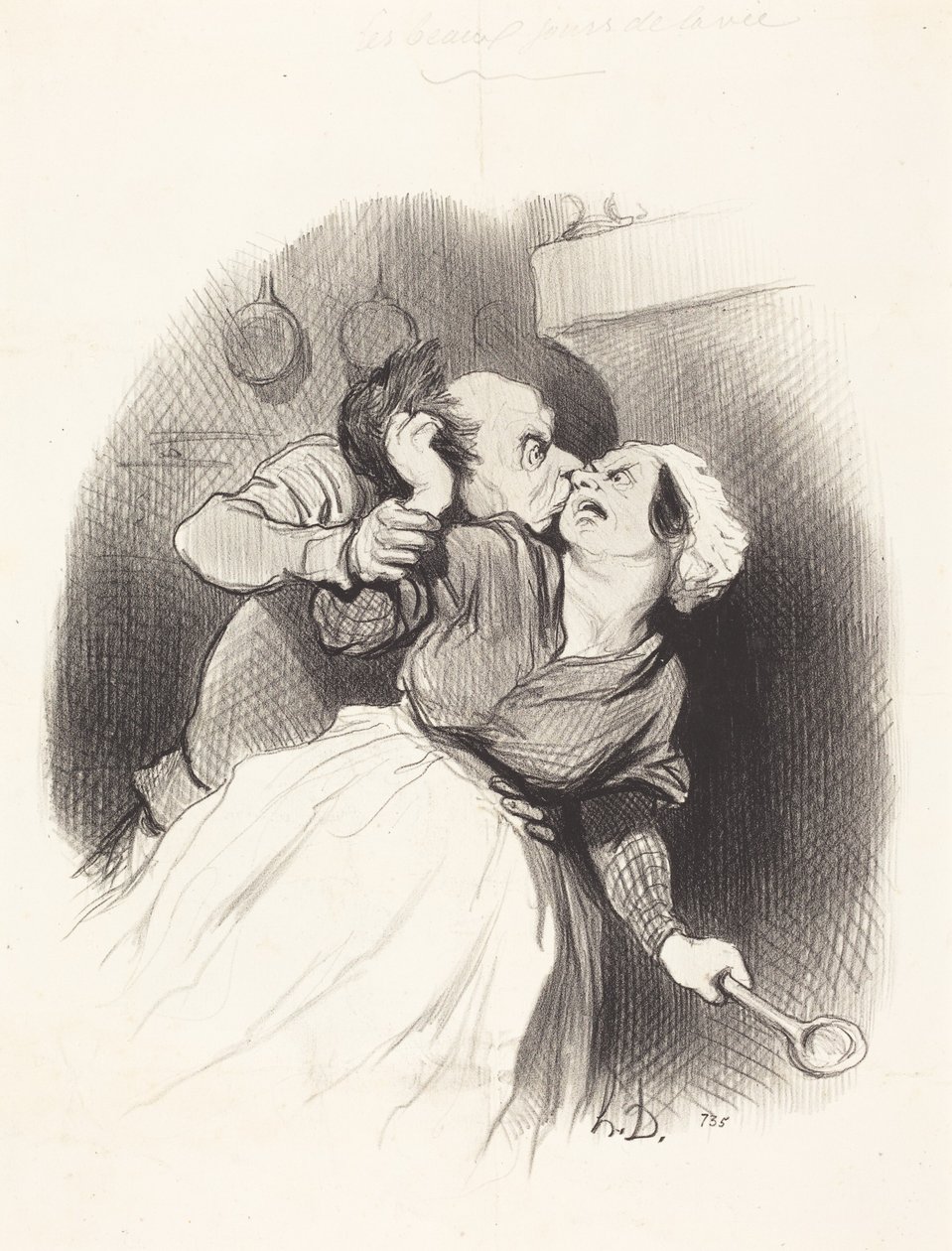 Un Retour de jeunesse - Honoré Daumier