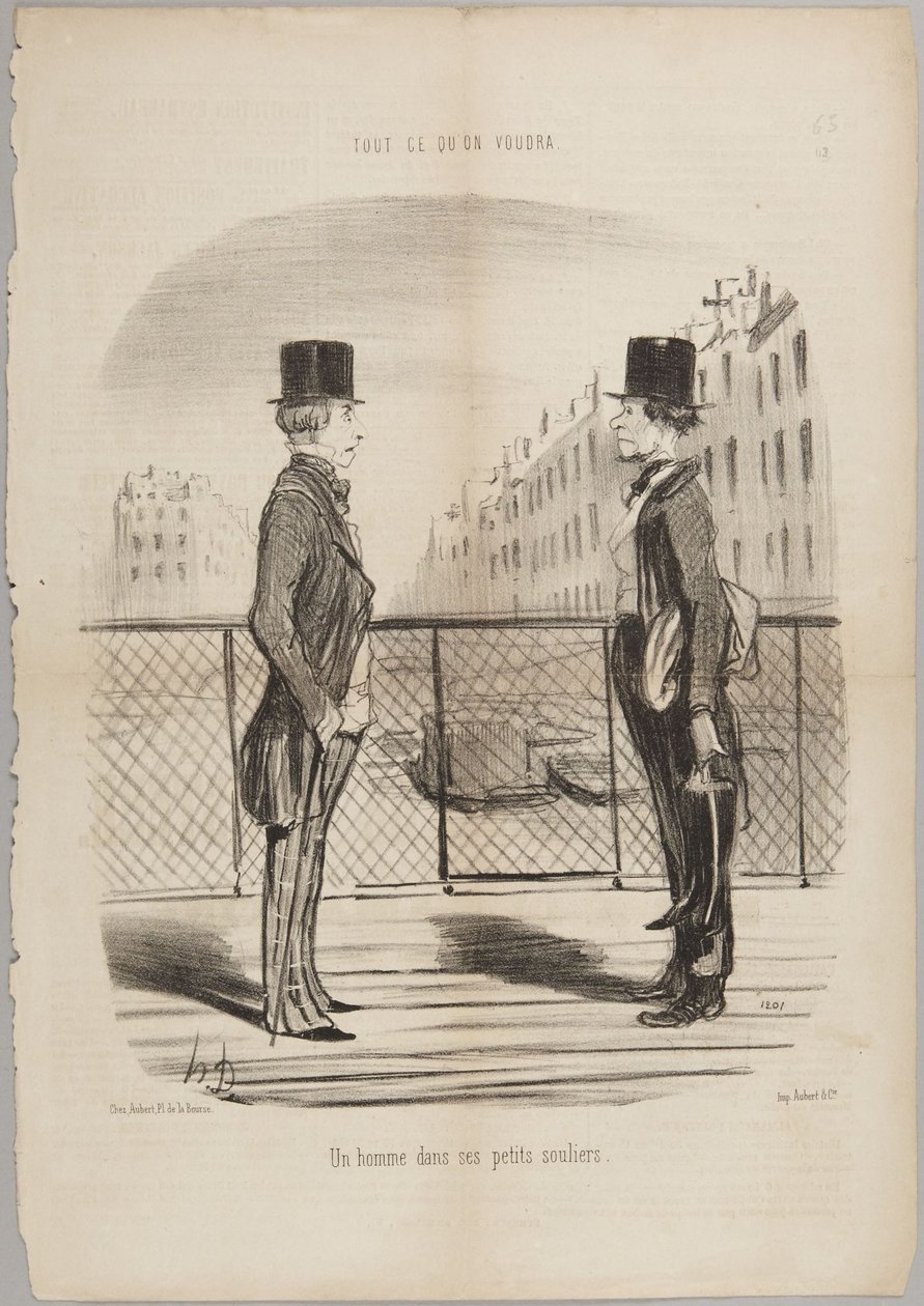 Un homme dans ces petits souliers, numéro 63 de la série «Tout ce qu