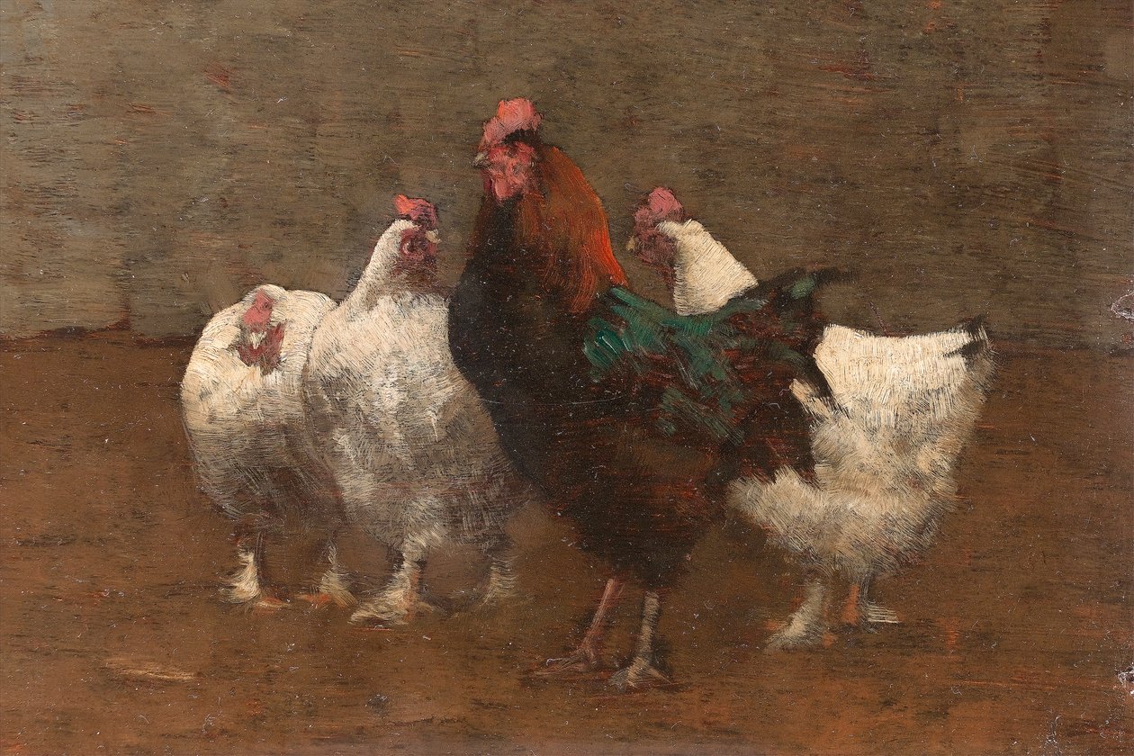 Volaille (détail) - Horace Mann Livens