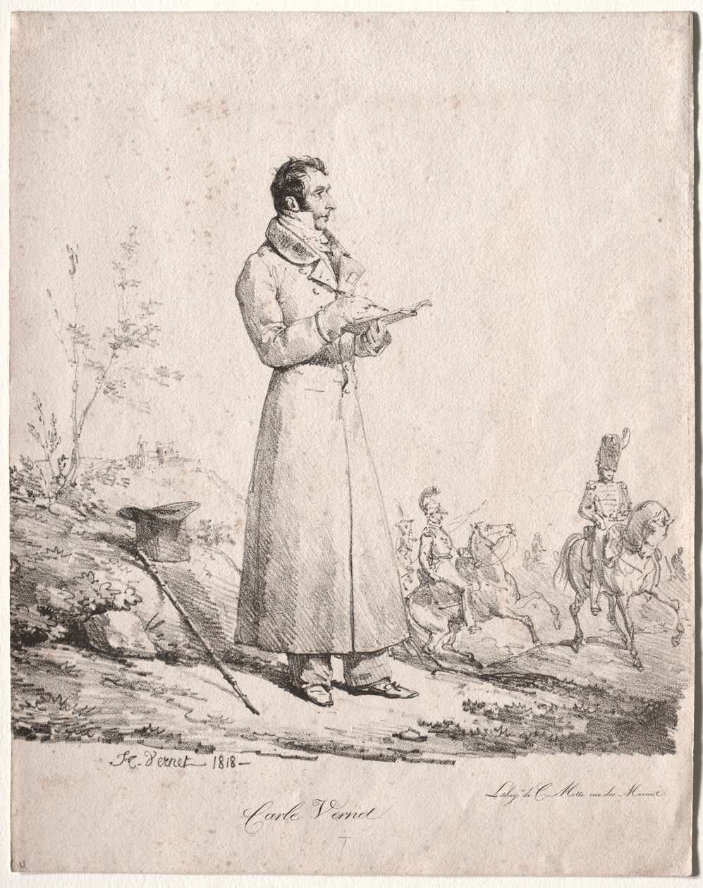 Antoine Charles Horace Vernet, dit Carle - Emile Jean Horace Vernet