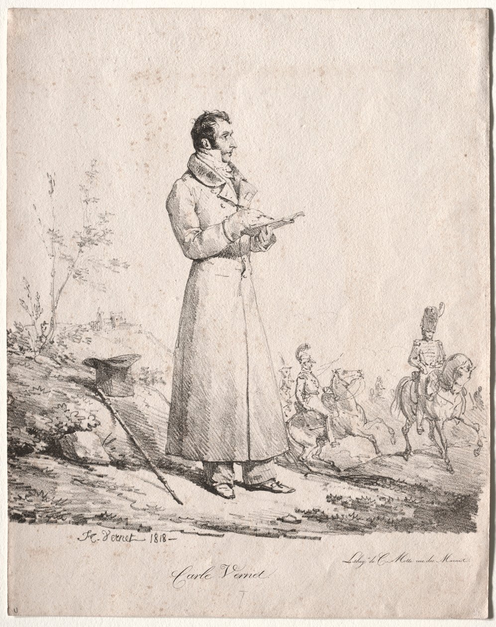 Antoine Charles Horace Vernet, dit Carle - Emile Jean Horace Vernet