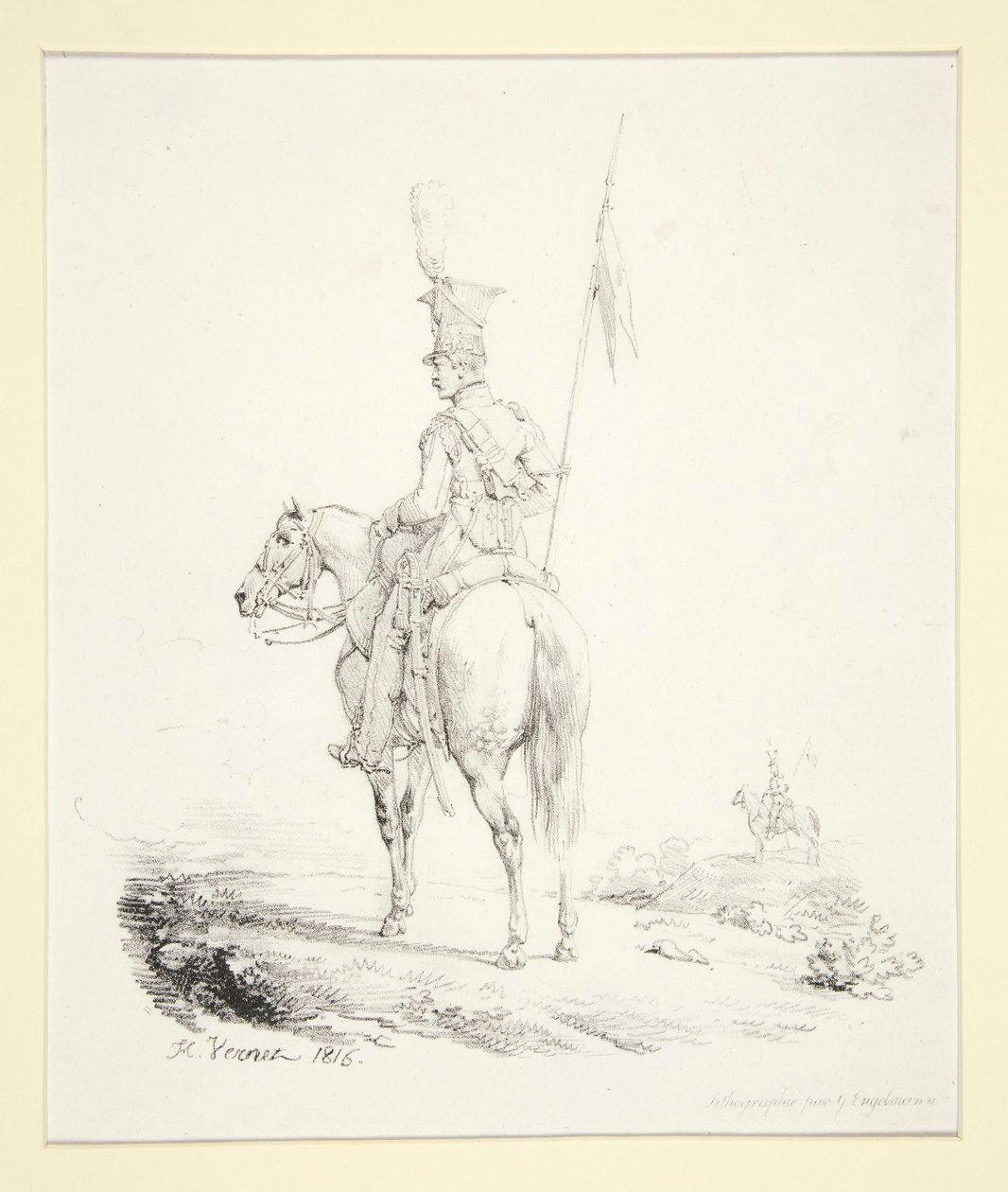Lancier en vedette - Emile Jean Horace Vernet